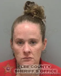 Mugshot of Shalena Georgette Mathis booked in Lee County, Florida on August 16, 2026