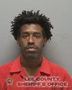 Mugshot of Micah David Harris booked in Lee County, Florida on August 17, 2026