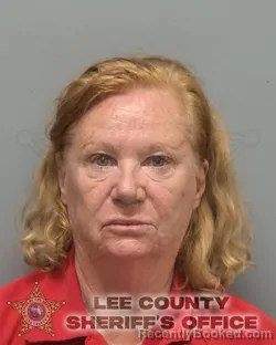 Mugshot of Alison Natalie Sharon Bundy booked in Lee County, Florida on August 17, 2026
