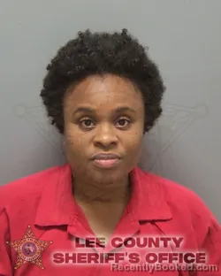 Mugshot of Quedasha Mercedes Young booked in Lee County, Florida on August 17, 2026