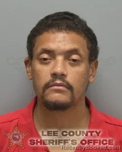 Mugshot of Joshua Timothy Delacruz booked in Lee County, Florida on August 17, 2026