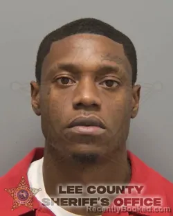 Mugshot of Tyrique Rashaun Allen booked in Lee County, Florida on August 18, 2026