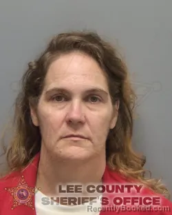 Mugshot of Allison Amelia Beck booked in Lee County, Florida on August 18, 2026