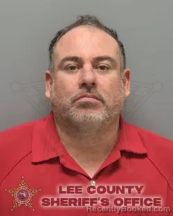Mugshot of Enrique Feliciano Tortosa booked in Lee County, Florida on August 18, 2026