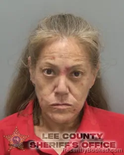 Mugshot of Kerri Crane booked in Lee County, Florida on August 18, 2026