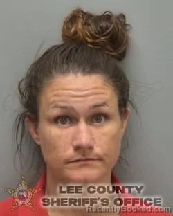 Mugshot of Carly Black booked in Lee County, Florida on August 18, 2026
