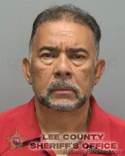 Mugshot of Jimmy Guzman booked in Lee County, Florida on August 18, 2026