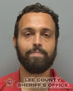 Mugshot of Brandon Evan Ferrer booked in Lee County, Florida on August 18, 2026