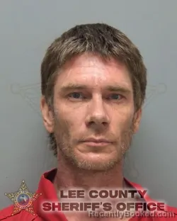 Mugshot of Jason Lowell Campbell booked in Lee County, Florida on August 18, 2026