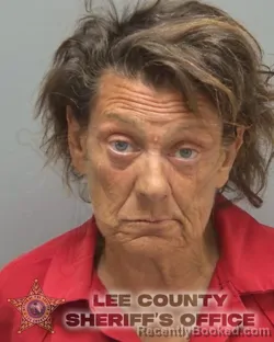 Mugshot of Corinne Jeanne Wilkinson Druso booked in Lee County, Florida on August 19, 2026