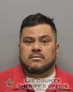Mugshot of Isaid Mendoza Carrera booked in Lee County, Florida on August 19, 2026