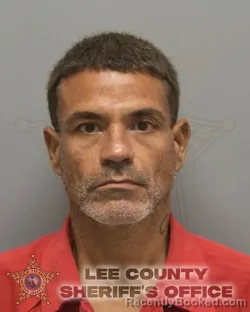 Mugshot of Jorge Luiz Lopez booked in Lee County, Florida on August 19, 2026