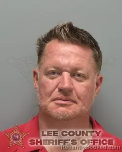 Mugshot of Richard Charles Gorman booked in Lee County, Florida on August 19, 2026