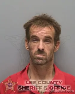 Mugshot of Kristopher Cleveland Billing booked in Lee County, Florida on August 20, 2026