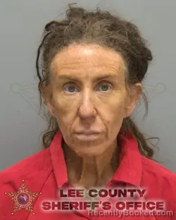 Mugshot of Rebecca Rose Valdez booked in Lee County, Florida on August 20, 2026