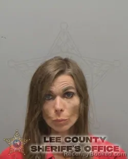 Mugshot of Candi Starr Doyon booked in Lee County, Florida on August 20, 2026