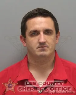 Mugshot of Dominic Michael Heiston booked in Lee County, Florida on August 20, 2026