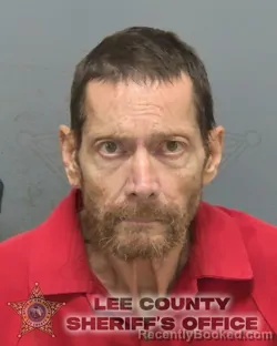 Mugshot of Bradley Martin Beasley booked in Lee County, Florida on August 20, 2026