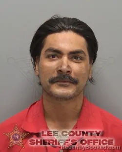 Mugshot of Monse Armendariz booked in Lee County, Florida on August 20, 2026