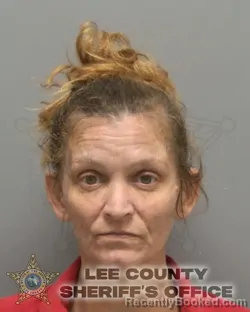 Mugshot of Amanda Jo Fisher booked in Lee County, Florida on August 20, 2026