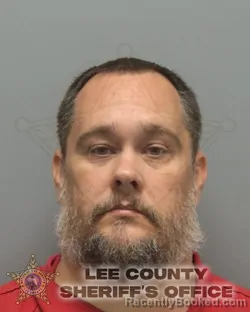 Mugshot of Nicholas Sean Boller booked in Lee County, Florida on August 20, 2026