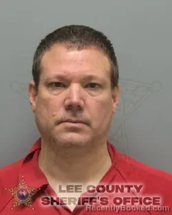 Mugshot of Andrew Feher booked in Lee County, Florida on August 20, 2026