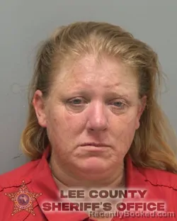 Mugshot of Rachael Lee Starr booked in Lee County, Florida on August 20, 2026