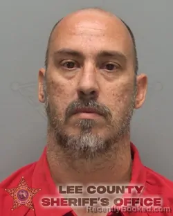 Mugshot of John Jay Humberger booked in Lee County, Florida on August 20, 2026
