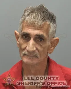 Mugshot of Chris Luis Colucci booked in Lee County, Florida on August 20, 2026