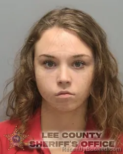 Mugshot of Alexis Marks booked in Lee County, Florida on August 20, 2026