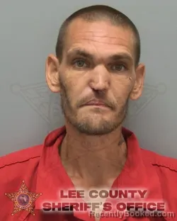 Mugshot of Dustin Albert Lee booked in Lee County, Florida on August 20, 2026