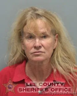 Mugshot of Kacia Deonne Homolka booked in Lee County, Florida on August 20, 2026