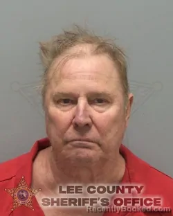 Mugshot of David Zajaczkowski booked in Lee County, Florida on August 21, 2026