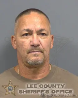 Mugshot of Roberto Casalvilla booked in Lee County, Florida on August 21, 2026