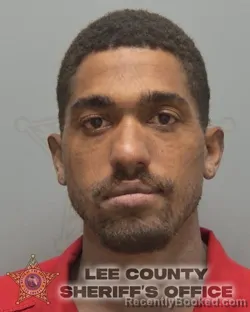 Mugshot of Taj Ahmad Walker booked in Lee County, Florida on August 21, 2026