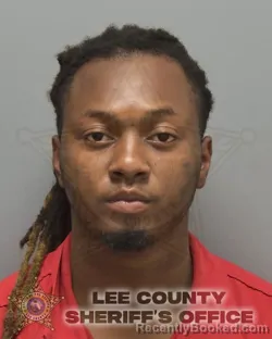 Mugshot of Jayquawn Marquise Wilson booked in Lee County, Florida on August 22, 2026