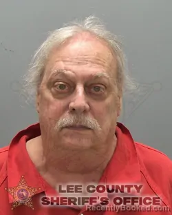 Mugshot of Jeffrey Earl Tocket booked in Lee County, Florida on August 22, 2026
