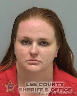 Mugshot of Mary Elizabeth Sherman booked in Lee County, Florida on August 22, 2026