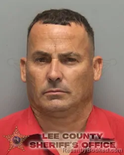 Mugshot of Carlos Rodriguez Prieto booked in Lee County, Florida on August 23, 2026