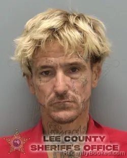 Mugshot of Raymond Scott Smith booked in Lee County, Florida on August 23, 2026
