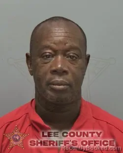 Mugshot of Sony Jean booked in Lee County, Florida on August 23, 2026