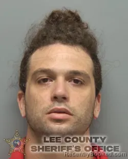 Mugshot of Christian Ismael Martinez Lugo booked in Lee County, Florida on August 23, 2026