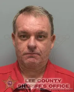 Mugshot of Jason Jardot booked in Lee County, Florida on August 23, 2026