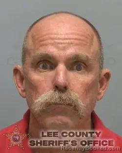 Mugshot of Christopher Michael Power booked in Lee County, Florida on August 24, 2026