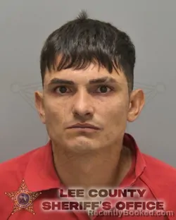 Mugshot of Jose Manuel Torres Nunez booked in Lee County, Florida on August 24, 2026