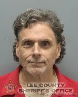 Mugshot of Anthony Francis Marcello booked in Lee County, Florida on August 24, 2026