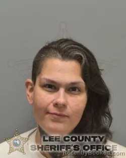 Mugshot of Diana Lynn Mehalek booked in Lee County, Florida on August 24, 2026