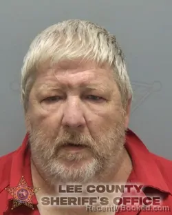Mugshot of Eric Joseph Aster booked in Lee County, Florida on August 24, 2026