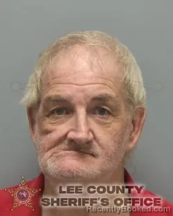 Mugshot of Gary Wayne Connor booked in Lee County, Florida on August 24, 2026
