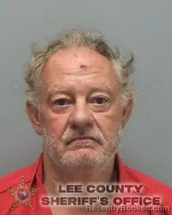 Mugshot of Adam Cory Summerville booked in Lee County, Florida on August 24, 2026
